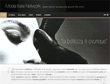 Tablet Screenshot of modaitalianetwork.com